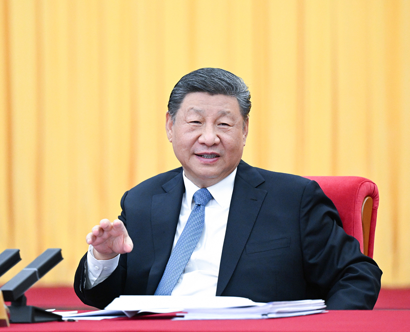 2025年3月6日，習近平總書記看望參加全國政協(xié)十四屆三次會議的民盟、民進、教育界委員，并參加聯(lián)組會。