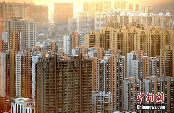 資料圖：房地產(chǎn)樓盤。<a target='_blank' href='/'>中新社</a>記者 張斌 攝
